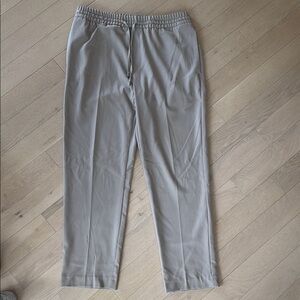 Zara Beige Pant Classic Fit Size Large